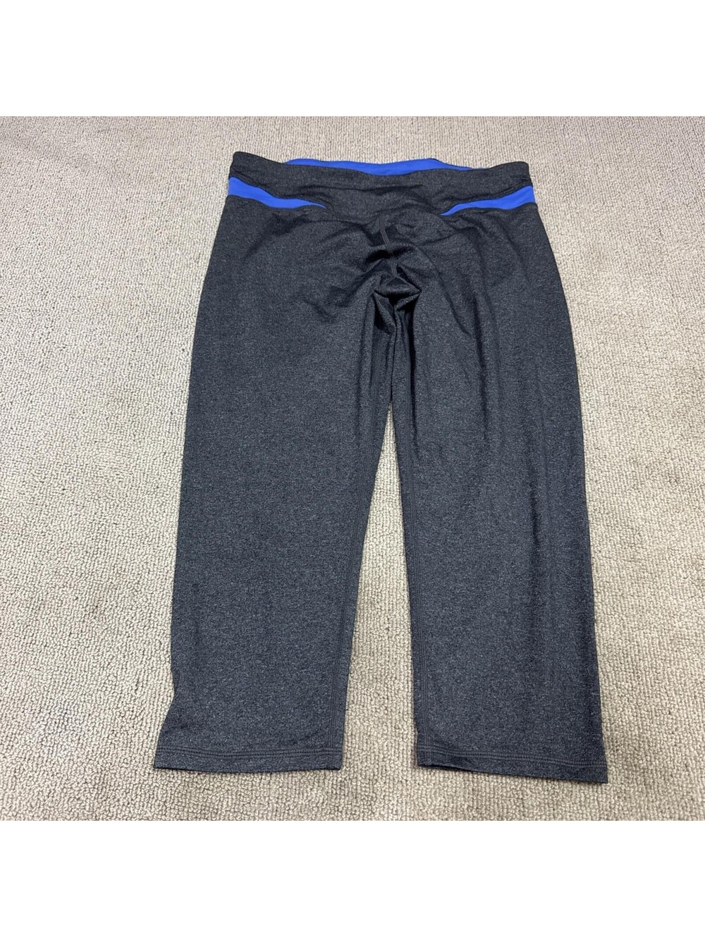 Calvin Klein Leggings Gray Purple Capri Women’s Size Large